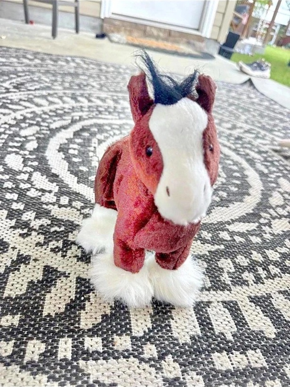 Vintage plush dolls collection